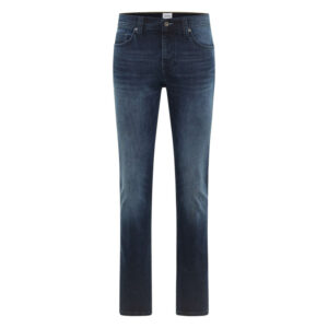 mustang jean vegas slim en coton indigo a coupe slim avec multiples poches