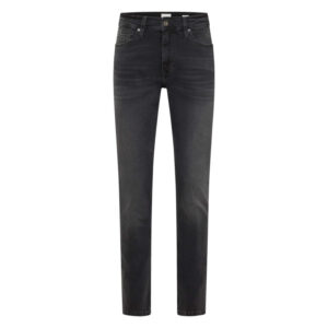 mustang jean vegas slim en coton noir avec une coupe slim et un patch d authenticite 2