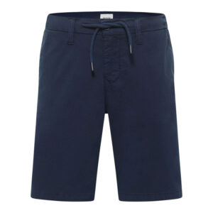 mustang short chino en coton bleu marine uni avec une coupe droite et 4 poches 4