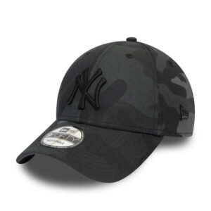 new era casquette anthracite a motif camouflage en coton new york yankees 9forty
