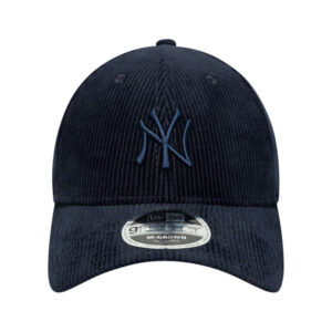 new era casquette en coton marine unie avec une fermeture a strapback