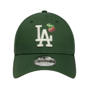 new era casquette en coton verte a imprime avec une fermeture a strapback