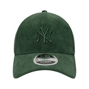 new era casquette en coton verte unie avec une fermeture a strapback