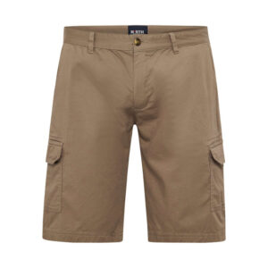 north 56 4 short cargo en coton beige uni avec une coupe regular fit et des poches a rabat 6