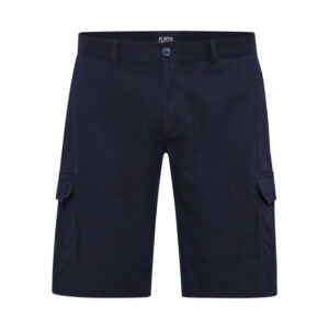 north 56 4 short cargo en coton marine uni avec une coupe regular fit et des poches a rabat 2