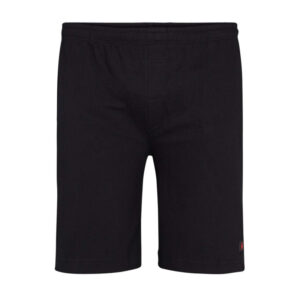 north 56 4 short de survetement noir en coton avec une taille elastiquee 2