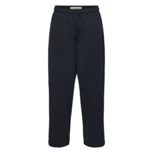 only sons pantalon de jogging noir uni a coupe loose et a taille elastiquee