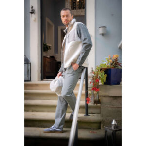 only sons pantalon en coton anthracite uni avec une coupe regular fit et a 5 poches 2
