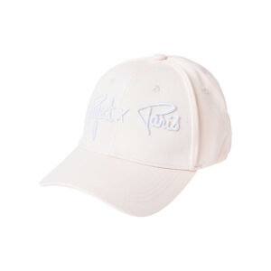 project x casquette strapback en coton ecrue unie reglable a l arriere par un clip