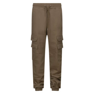 project x pantalon cargo sable uni avec une coupe slim et une taille elastiquee 6