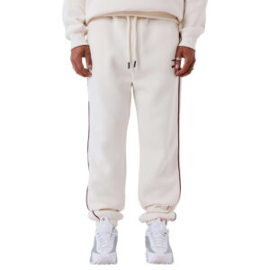 project x pantalon jogging blanc uni avec un cordon de serrage a la taille 8