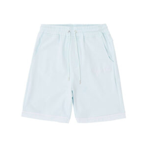 project x short jogging ciel uni avec une coupe droite et un logo brode 4