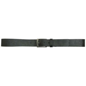 redskins ceinture noire imprimee avec une fermeture a boucle de couleur argentee