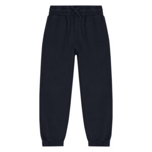 timberland pantalon jogging en coton melange marine uni avec une taille elastiquee