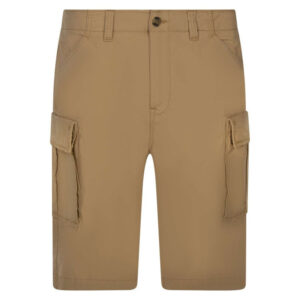 timberland short cargo en coton biologique beige coupe droite et fermeture zip 2