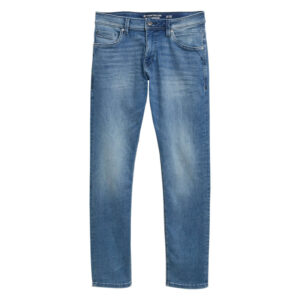 tom tailor jean josh stone en coton pourvu d une coupe droite et du logo de la marque 2