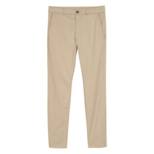 tom tailor pantalon chino en coton beige avec une coupe slim et une taille intermediaire 2