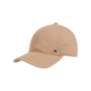 tommy hilfiger casquette en better coton initiative sable unie avec fermeture strapback