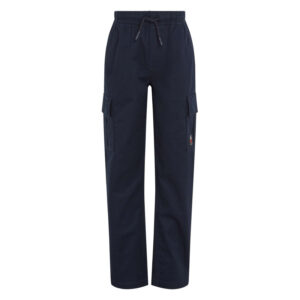 tommy hilfiger pantalon cargo en coton marine uni avec une coupe regular fit 6
