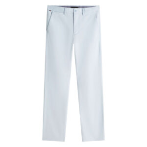 tommy hilfiger pantalon chino denton en coton ciel a coupe droite pourvu de poches plaquees 4