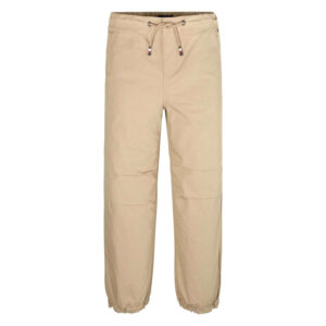 tommy hilfiger pantalon en coton beige uni avec une coupe chino et des poches arrieres 2