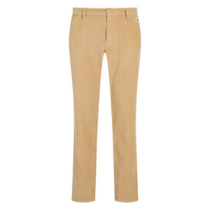 tommy jeans chino en coton melange camel uni en velours cotele avec une coupe slim 6