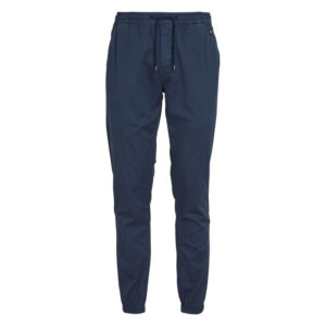 tommy jeans pantalon de jogging en coton biologique bleu marine uni a coupe slim 2