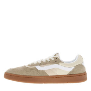 vans baskets beige avec semelle crantee a talon plat et fermeture a lacets 4
