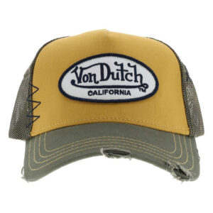 von dutch casquette bicolore unie pourvue d une fermeture a strapback