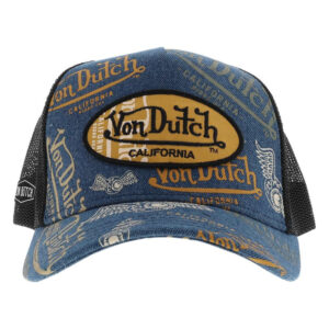 von dutch casquette stone imprimee pourvue d une fermeture a strapback